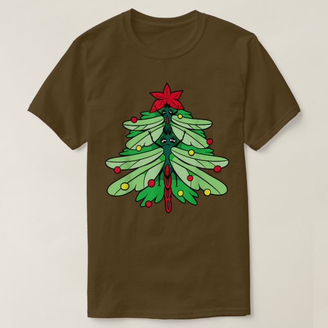 Camiseta Árbol de navidad de la libra navideña (Diseño del anverso)