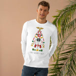 Camiseta Árbol de Navidad de Médicas y enfermeras personali<br><div class="desc">Esta camiseta gráfica para Navidades es perfecta para un médica,  cualquier asistente médico. Con las herramientas de los asistentes médicos de su oficio,  todos se unieron en forma de árbol. Perfecto para esos Navidades fiestas o como regalo de Navidad! Desenvolver los regalos mientras vistes esto y declarando tu vocación</div>