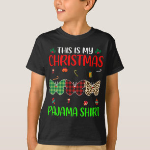 Camiseta Árbol de Navidad de navidades de mariposa de Pajam