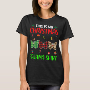 Camiseta Árbol de Navidad de navidades de mariposa de Pajam