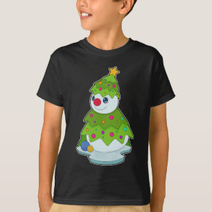 Camiseta Árbol de Navidad de Navidades de nieve