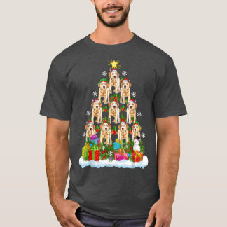 Camiseta Árbol de Navidad de perro de Labrador iluminando S