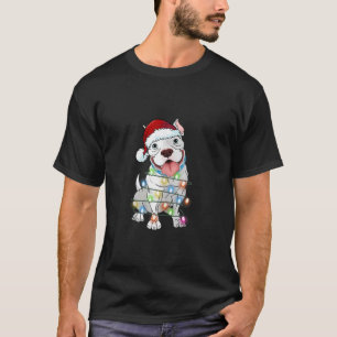 Camiseta Árbol de Navidad de Pitbull Ilumina Kawaii Pitty D
