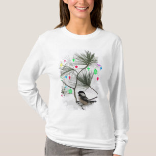 Camiseta Árbol de navidad de pollo