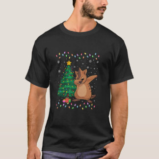 Camiseta Árbol de navidad de Quokka que deja caer la voz de
