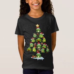 Camiseta Árbol de Navidad de Rana Cuta - Decorar árbol de n