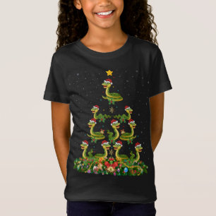Camiseta Árbol de navidad de serpientes regalo Navidades de