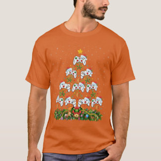 Camiseta Árbol de Navidad decoración videojuegos divertido