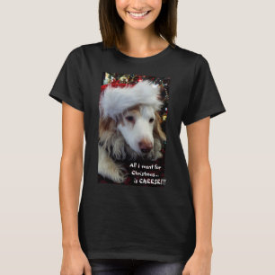 Camiseta Árbol de navidad del Dachshund W. del día de