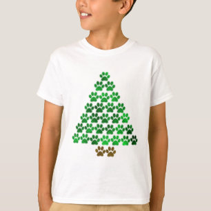 Camiseta Árbol de navidad del perro/del gato