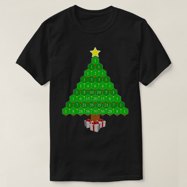 Camiseta Árbol de Navidad del Triángulo de las Calles (Diseño del anverso)