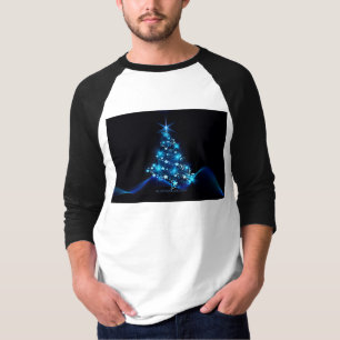 Camiseta Árbol de Navidad estilizado y brillante de Slipper