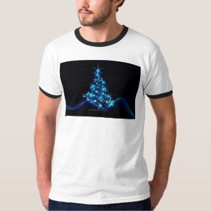 Camiseta Árbol de Navidad estilizado y brillante de Slipper