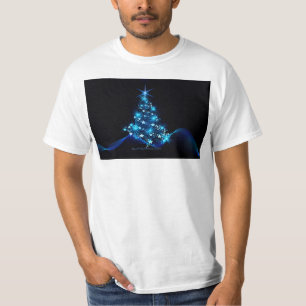 Camiseta Árbol de Navidad estilizado y brillante de Slipper