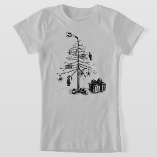 Camiseta Árbol de Navidad Gótico