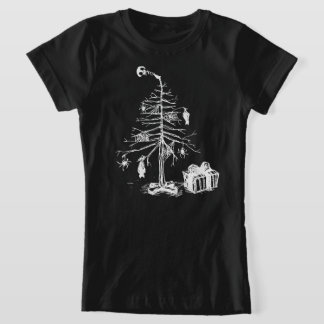 Camiseta Árbol de Navidad Gótico
