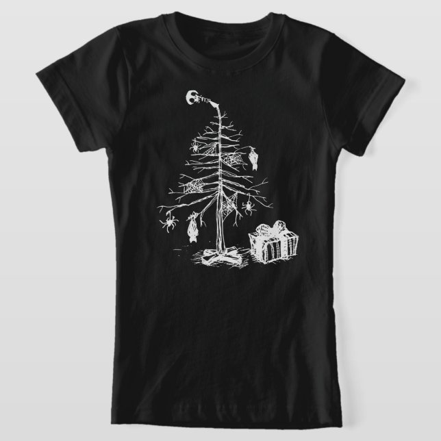 Camiseta Árbol de Navidad Gótico (Distribución)