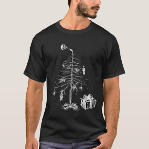 Camiseta Árbol de navidad gótico
