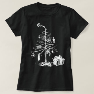 Camiseta Árbol de Navidad Gótico