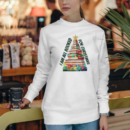 Camiseta Árbol de Navidad hecho de libros graciosos profeso