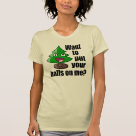 Camiseta Árbol de navidad hilarante