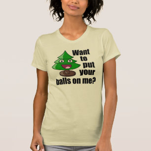 Camiseta Árbol de navidad hilarante