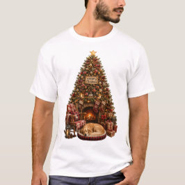 Camiseta Árbol de Navidad – Hogar Navideño Cálido