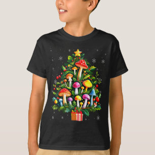Camiseta Árbol de Navidad Hongo de Navidad Amante 