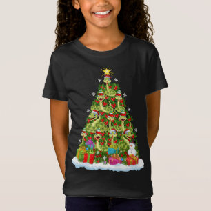 Camiseta Árbol de Navidad iluminando a Navidades de serpien
