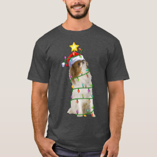 Camiseta Árbol de navidad iluminante que coincide con el ch