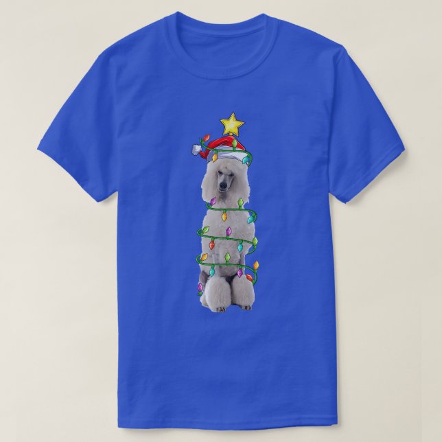 Camiseta Arbol de navidad iluminante que coincide con el fi (Diseño del anverso)