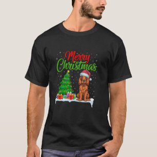 Camiseta Árbol de navidad irlandés de ciervo ilumina navida