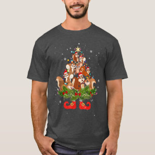 Camiseta Árbol de Navidad Kangaroos enciende Funny Santa Ha