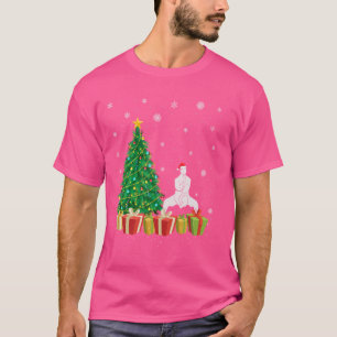 Camiseta Árbol de Navidad Kung Fu Iluminado Sombrero de San