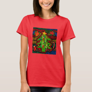 Camiseta Árbol de Navidad Mola de la Isla de San Blas