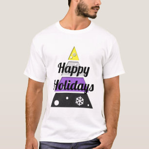 Camiseta Árbol de Navidad no binario