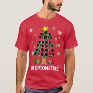 Camiseta Árbol de Navidad Oh Glass Optometree Optometría De