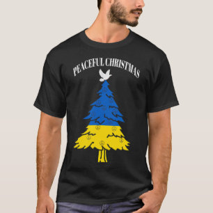 Camiseta Árbol de Navidad Pacífico Paz Ucrania
