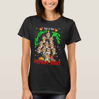 Camiseta Árbol de Navidad Pajama Navidad Árbol Santa Yorksh