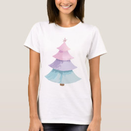 Camiseta Árbol de Navidad Pastel