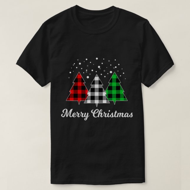 Camiseta Árbol de Navidad Plantado Árbol de Navidad Merry C (Diseño del anverso)