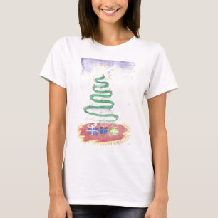 Camiseta Árbol de Navidad por Wendy C. Allen