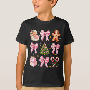 Camiseta Árbol de Navidad Santa Pan de Jengibre Navidad Ado
