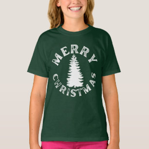 CAMISETA ÁRBOL DE NAVIDAD SENCILLO Y ALEGRE