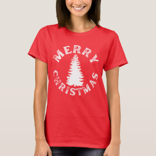 CAMISETA ÁRBOL DE NAVIDAD SENCILLO Y ALEGRE