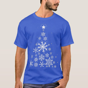 Camiseta Árbol de Navidad Snowflake