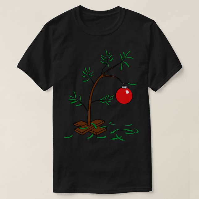 Camiseta Árbol de Navidad TShirt (Diseño del anverso)