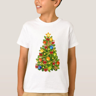 Camiseta Árbol de Navidad Verde
