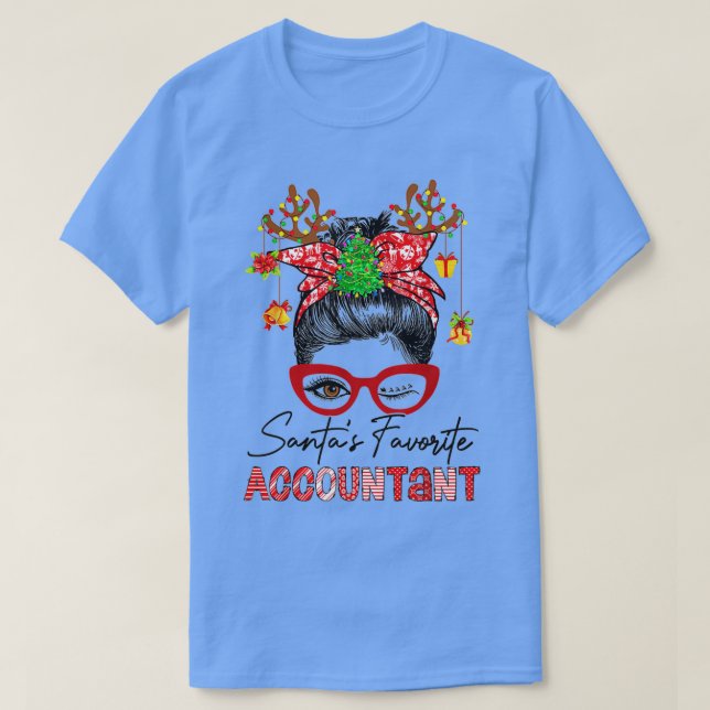 Camiseta Árbol de Navidades de pelo de BunSantax27s Ac favo (Diseño del anverso)