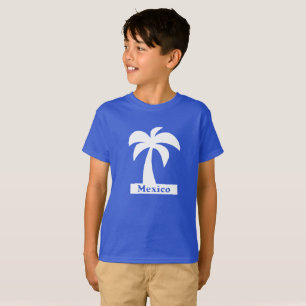 Camiseta Árbol de Palma (vacaciones en México) - Manos de